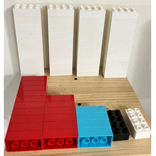 正版LEGO 得寶Duplo 2x4基本磚大顆粒積木