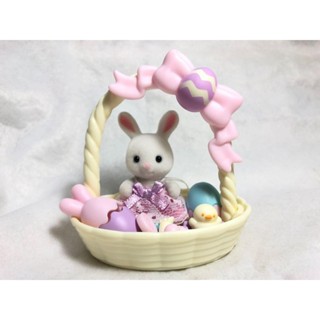 Sylvanian Families日本森林家族 人物配件 小白兔復活節組合 家家酒玩具