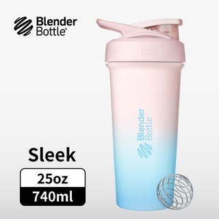 Blender Bottle Sleek按壓式不鏽鋼水壺/ 夢幻棉花糖/ 25oz/ 740ml eslite誠品