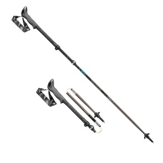 LEKI 德國 MAKALU FX TA 鋁合金快扣折疊登山杖 65220751 一對販售 綠野山房
