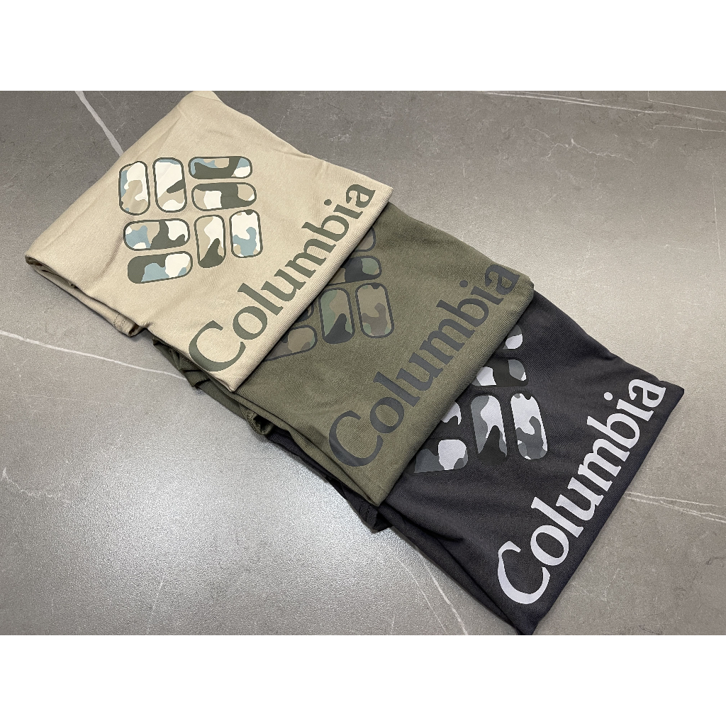 [札貨店] Columbia 哥倫比亞 圓領短袖 短T 基本 印花 大logo M L XL