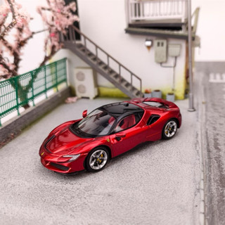 【六四分之一】LF / Solo Model｜法拉利Ferrari SF90｜敞篷/硬頂1/64合金模型車