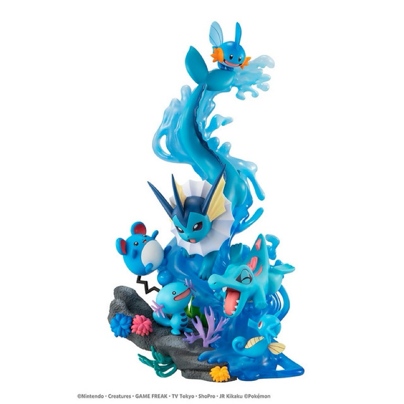 現貨 MegaHouse MH限定 GEM EX 精靈寶可夢 伊布 水伊布 DIVE TO BLUE 神奇寶貝 伊布家族