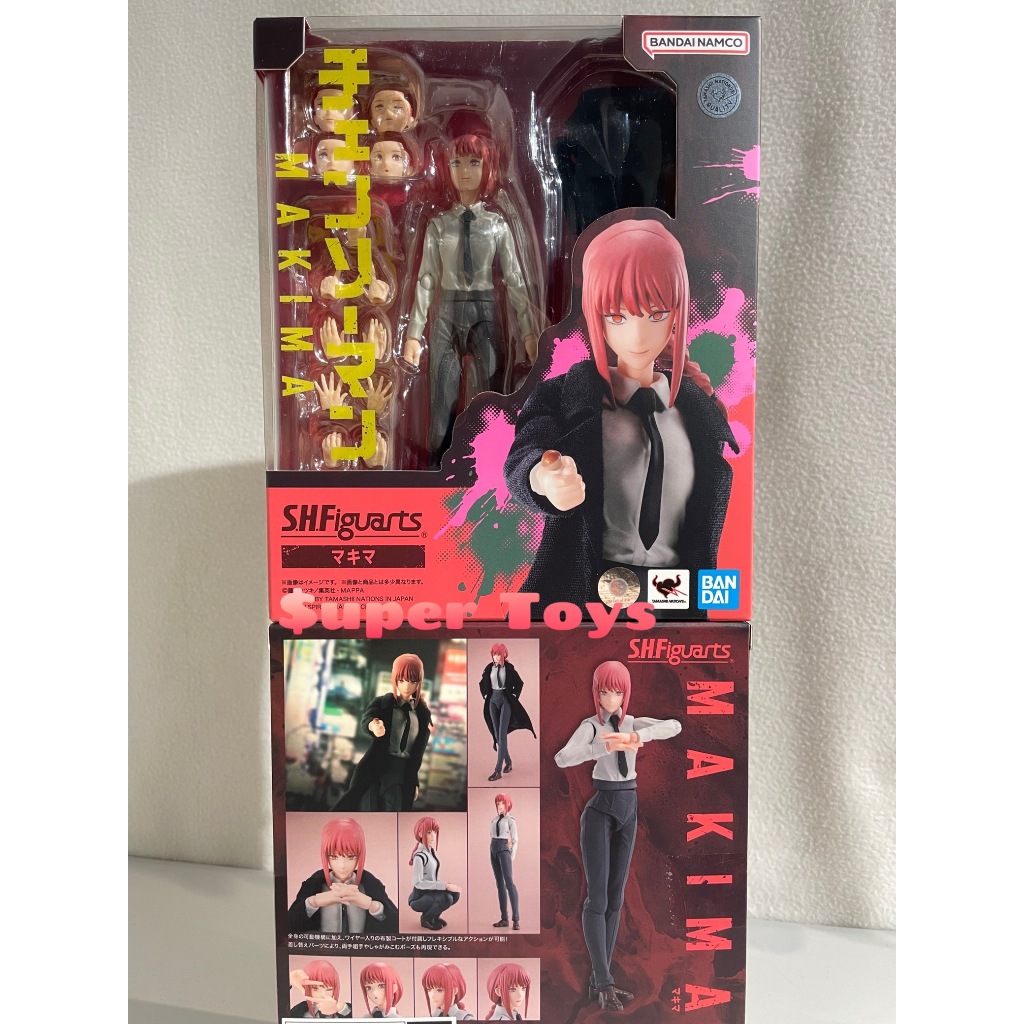 《$uper Toys》全新現貨 SHF 鏈鋸人 真紀真 瑪奇瑪 公仔 可動 模型 人偶 電鋸人