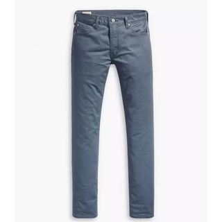 史低【高價版26-38腰】美國LEVIS 511 SLIM PANTS 灰藍 窄管褲低腰小直筒 工作褲 修身天絲棉休閒褲