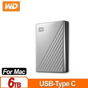 全球首發*WD My Passport Ultra for Mac 6TB 2.5吋USB-C行動硬碟