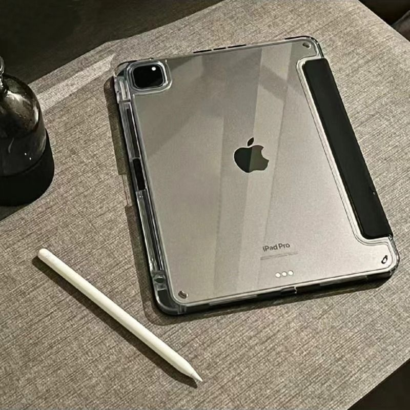 不變黃高透ipad保護殼 帶筆槽適用 iPad 11 10 9 Air4 Air5 2025 pro mini7 保護套