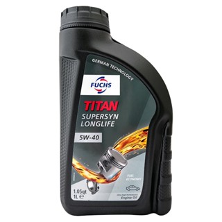 【車百購】 Fuchs TITAN SUPERSYN LONGLIFE 5W40 全合成機油 法國產