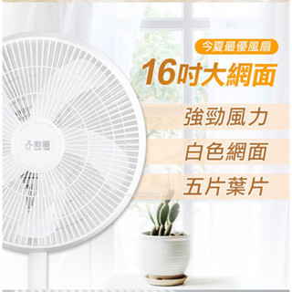 免運☀ 勳風 16吋桌立兩用循環扇 HFB-K1162 白色 超循環大風量 35W低耗能 16吋立扇 電扇