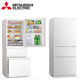MITSUBISHI 三菱- 三門450L一級能變頻玻璃鏡面冰箱MR-CGX45EP 含基本安裝+舊機回收 大型配送