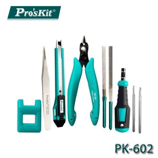 【3CTOWN】含稅公司貨 ProsKit 寶工 PK-602 模型專用工具組 (10件)