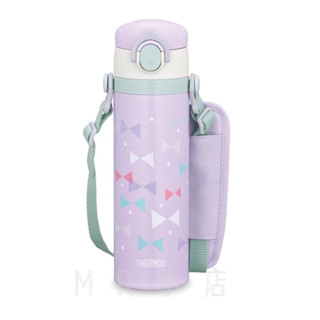 日本 THERMOS 膳魔師 不鏽鋼真空彈蓋式保冷 保溫杯 淡紫色 JOI-501-PPL 500ml 兒童水壺