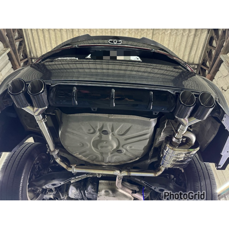 Altis12代 四出中尾段閥門排氣管（現場手工焊接）