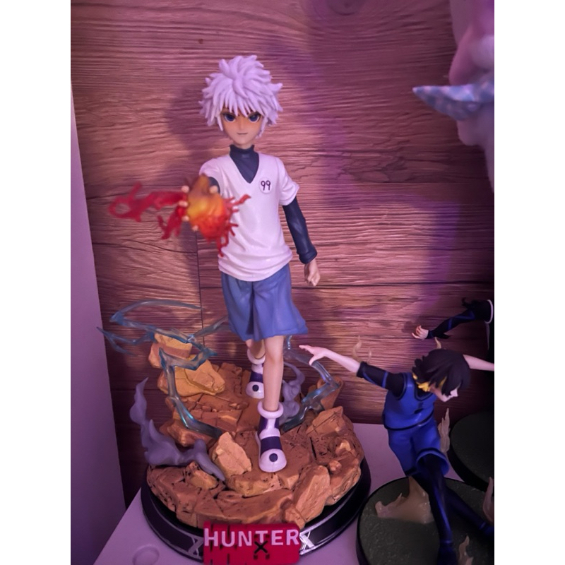 全職獵人奇犽 BM HUNTER奇犽公仔手辦 揍敵客奇犽小傑 奇犽模型 奇犽擺件 奇犽雕像 奇犽禮物批發