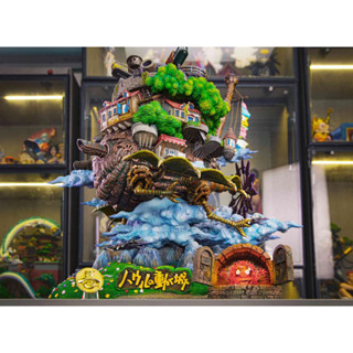 <OPM工作室> 宮崎駿系列 週年款001 - 霍爾的移動城堡 (飛行版) 大型GK雕像 (現貨)