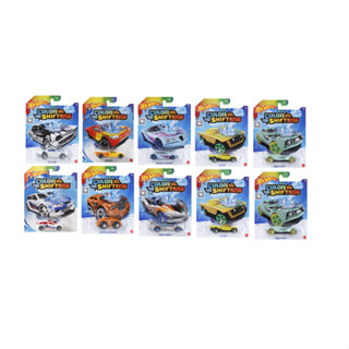 Mattel 風火輪瞬間變色火辣跑車 原箱8+2(T箱號) Hot Wheels 風火輪 1:64 小汽車 合金車