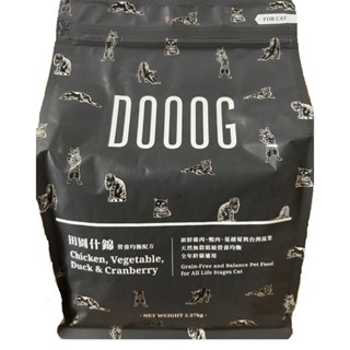 免運【DOOOG】天然無穀貓糧 田園什錦 2.27 / 6.8 kg 全齡貓
