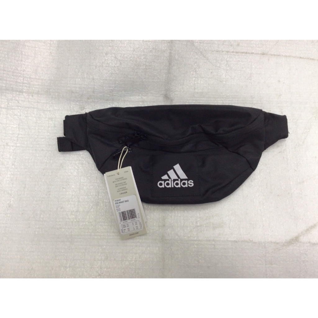 【n0900台灣健立最便宜】2024  adidas 愛迪達 ESSENTIALS 運動腰包 IT2047