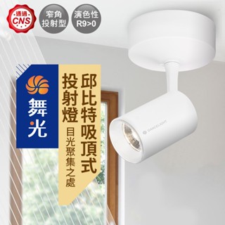 【DanceLight舞光】7W/15W LED邱位元吸頂式投射燈 時尚白/時尚黑 2年保固