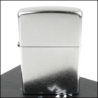 ☆福星煙具屋☆全新【ZIPPO】美系~街頭風鍍鉻~銀色霧面打火機NO.207