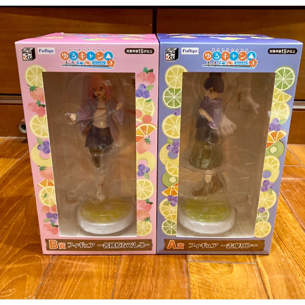 全新 搖曳露營 SEASON3 第三季 一番賞 A賞 最後賞 (pvc 景品 公仔 志摩凜 各務原撫子 2024)