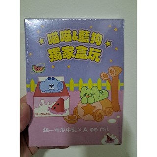 統一木瓜牛乳×A ee mi喵喵＆藍狗腳色造型立牌