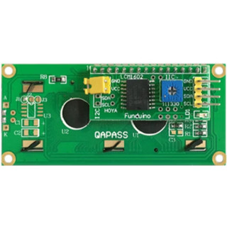 1602藍色畫面字元LCD液晶螢幕（含IIC轉接板） 適合Arduino、micro:bit 等開發學習互動學習模組