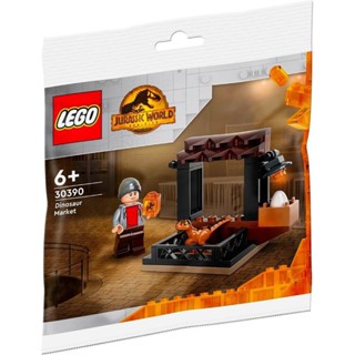 ［BrickHouse] LEGO 樂高 侏儸紀世界恐龍市場 30390 全新 poly