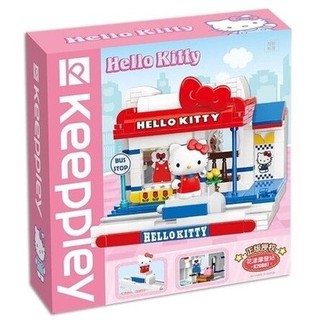 Qman啟蒙積木 三麗鷗 Hello Kitty 時尚服飾店 _QM46752(積木需自行拼裝 K20807)