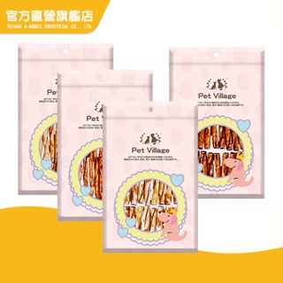 【Pet Village 魔法村】犬用零食烘烤捲棒80g (寵物零食 狗零食 嚼嚼棒 嚼嚼骨)｜官方旗艦店