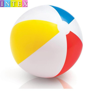 現貨🌈INTEX四色沙灘球 海灘球 中號海灘球 PVC充氣球遊戲球 游泳池 戲水球 水上排球 戲水玩具 檢驗合格