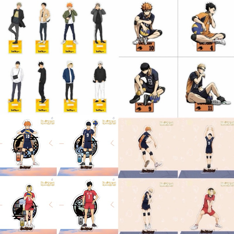 ⚡️J⚡️【現貨】排球少年 立牌 動漫周邊  影山飛雄 日向翔陽 月島螢 西谷 孤爪研磨 黑尾 及川徹 木兔 赤葦 宮治