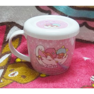 正版﹝Sanrio﹞授權※Little Twin Stars-kiki&lala雙子星和天鵝※二件式【+杯蓋/杯墊造型】