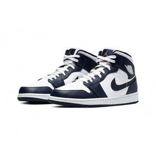 Air Jordan 1 Mid Obsidian 深藍黑曜石 休閒鞋 554724-174【Fashion SPLY】