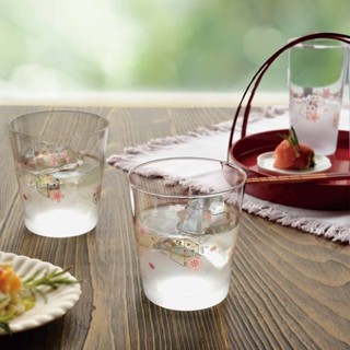 ✿ 現貨 ✿ 日本製 東洋佐佐木 玻璃杯 玻璃對杯 285ml 櫻花 玻璃酒杯 小酒杯 水杯 茶杯 入厝 結婚
