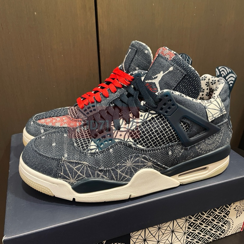 極新二手 Nike Air Jordan 4 刺子繡 Sashiko CW0898-400