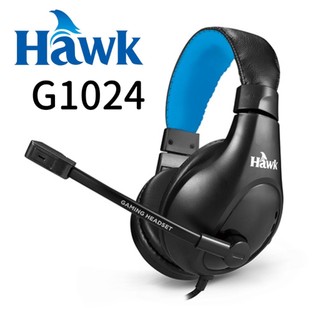 【Hawk 浩客】頭戴電競耳麥 G1024 耳罩式耳機 耳罩 耳麥 麥克風 電競 筆電 桌機
