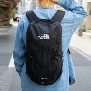 The North Face 北面 男女款 戶外休閒後揹包 黑