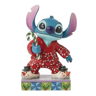 Enesco精品雕塑 Disney 迪士尼 星際寶貝 史迪奇聖誕節居家擺飾 EN39982