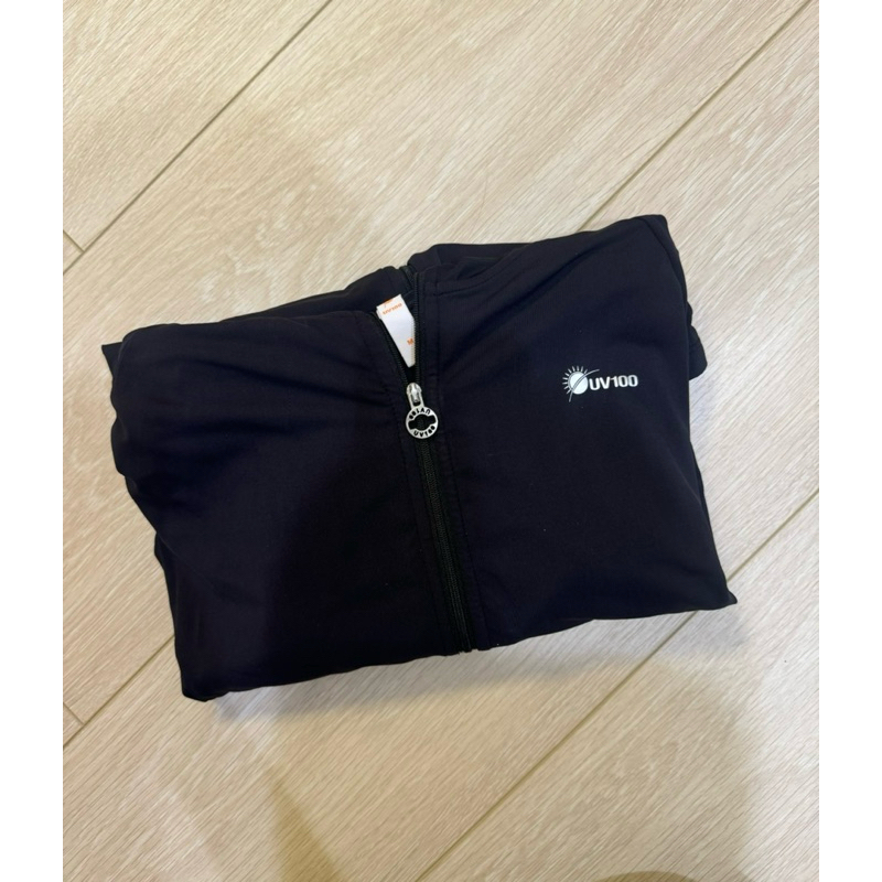UV100防曬外套 抗UV-Apex涼感彈性透氣全護式口罩連帽外套-女