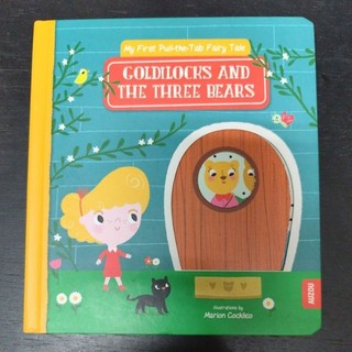 二手童書~英文繪本My First Pull-the-Tab Fairy Tales: Goldilocks(#)