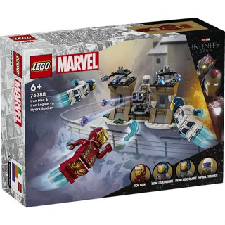 【臺中翔智積木】LEGO 樂高 Marvel 超級英雄系列 76288 鋼鐵人和鋼鐵軍團 vs. 九頭蛇士兵
