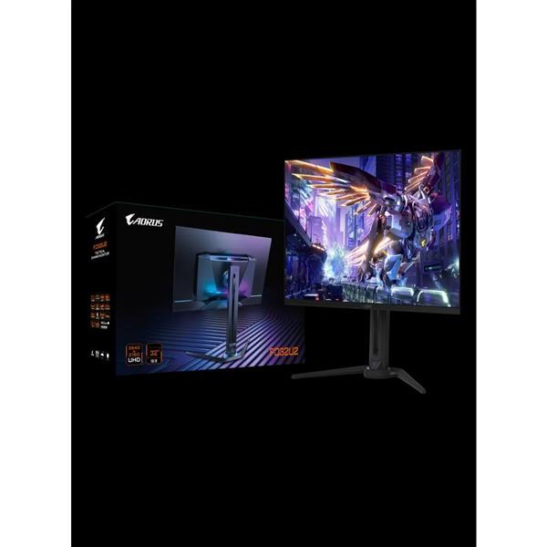 (聊聊享優惠) 技嘉GIGABYTE AORUS FO32U2 32型 QD-OLED 真4K電競螢幕(台灣本島免運費)