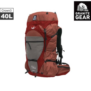 Granite Gear 登山健行背包 40L【鐵鏽橘/深紅】Crown3 40 ECO 50045 / 後背包