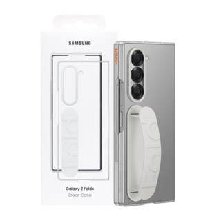 SAMSUNG 原廠 Galaxy Z Fold6 透明保護殼 附指環帶【盒裝】EF-QF956
