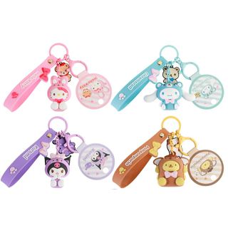 Sanrio-動物裝扮吊飾(盲盒) 隨機出貨一款 三麗鷗 盒玩 正版 振光玩具