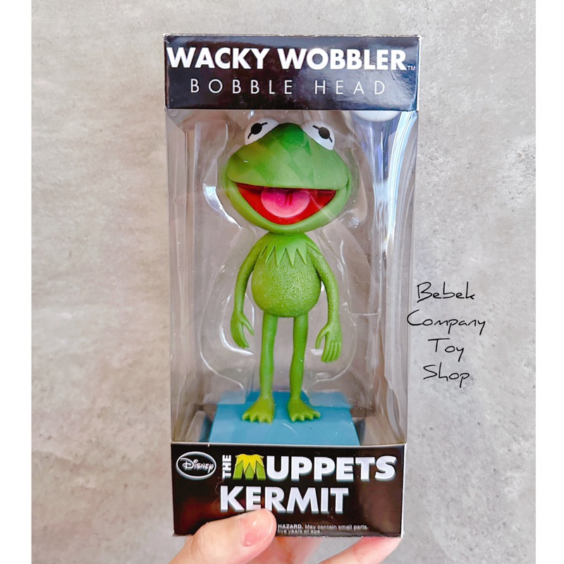 🇺🇸2012 美國絕版玩具 the muppets Funko 布偶秀 KERMIT 柯密特 柯米蛙 搖頭公仔
