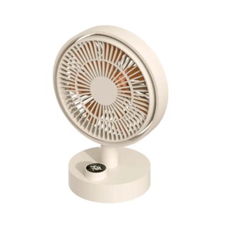 【SOTHING 向物】桌面風扇 羽 數顯搖頭版 夏天 消暑 電風扇 隨身 風扇 桌扇 小家電 3C產品 |JC科技