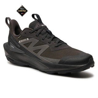 【Salomon】 男 ELIXIR ACTIV Goretex 低筒登山鞋 幻灰/黑/灰