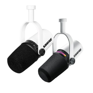 Shure / MV7系列 Podcast專用 動圈式麥克風(MV7/MV7X/MV7+)(XLR/USB接孔)(臺灣代
